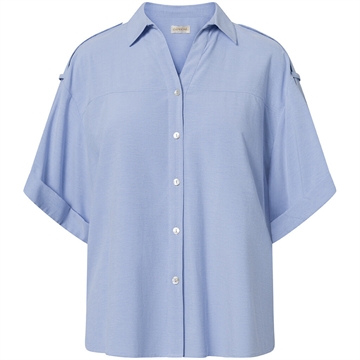 Depeche Clothing FayDE SS Shirt 100014 029 Blue Skjorte 